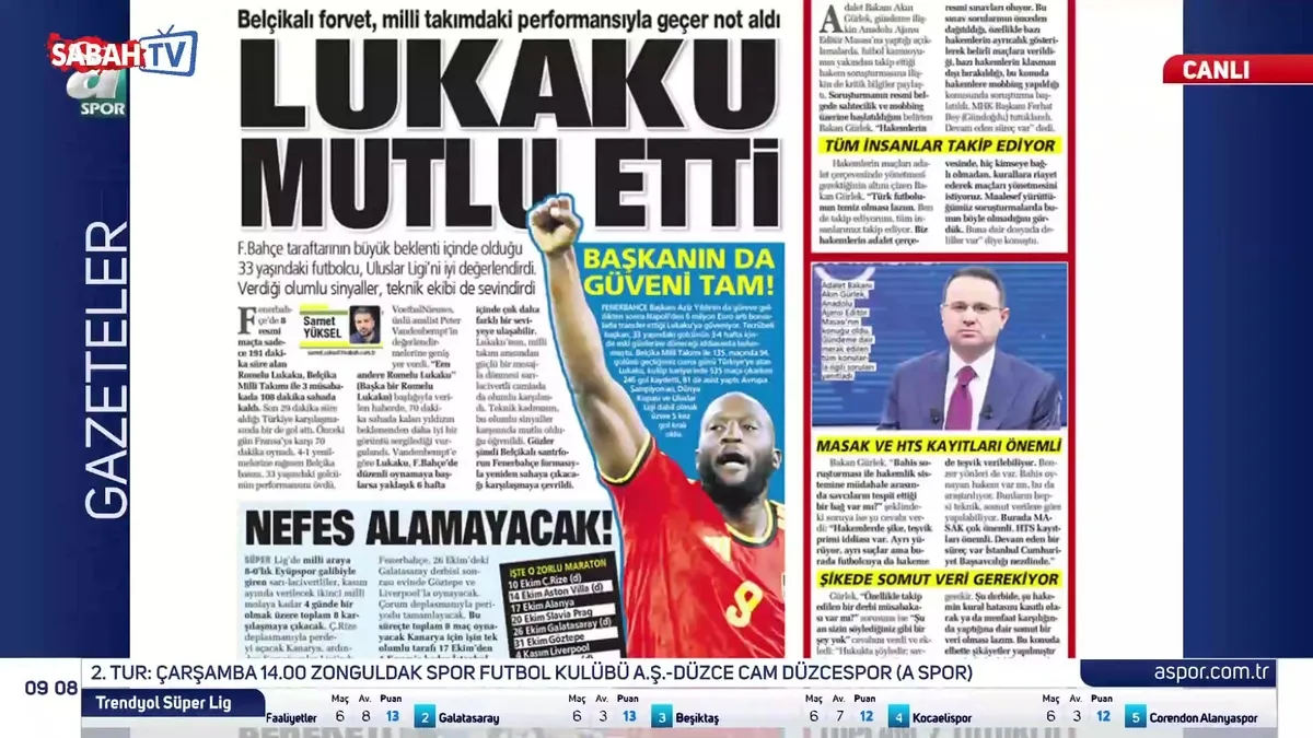 Fenerbahçe’de Romelu Lukaku sevinci! | Video