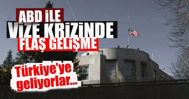 ABD’den bir heyet vize krizi için Türkiye’ye gelecek