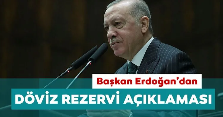 Son dakika: Başkan Erdoğan’dan Merkez Bankası döviz rezervi açıklaması