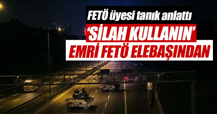 ‘Silah kullanın’ emri Gülen’den...