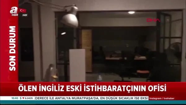 İstanbul'da ölü bulunan İngiliz ajan James Gustaf Edward Le Mesurier'in evinin içi ilk kez görüntülendi | Video
