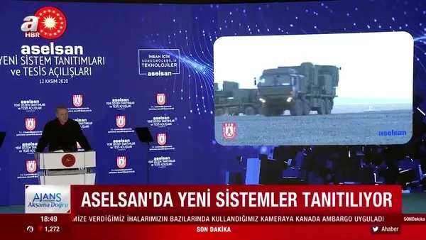 Başkan Erdoğan yeni sistem KORAL'ı tanıttı | Video