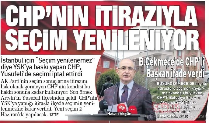 Türkiye İstanbul seçimlerindeki şaibe skandalını SABAH'tan okudu!