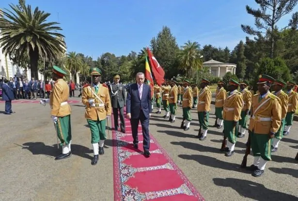 Cumhurbaşkanı Erdoğan Etiyopya’da