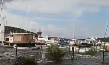 İzmir depreminden son dakika gelişmesi: İzmir’de deprem sonrası büyük panik! Saniye saniye kaydedildi: Bina ile deniz arasında kaldılar...