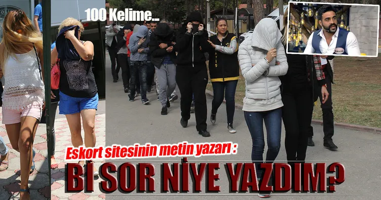 Neden eskort sitesine metin yazarı oldu?