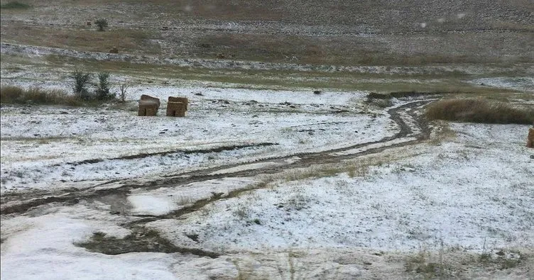 Erzurumâda yaz ortasÄ±nda kar yaÄdÄ±