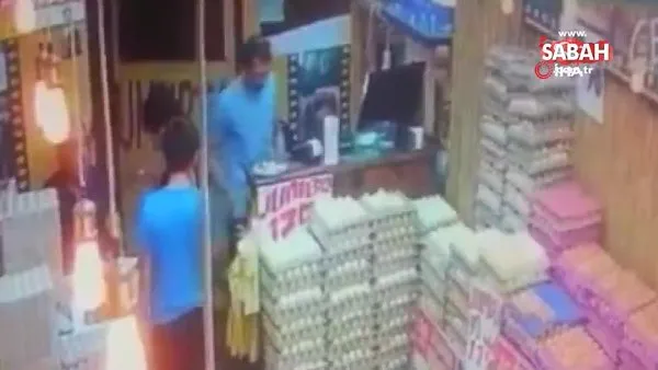 İstanbul'da sadaka kutusunu çalan hırsızlar kamerada