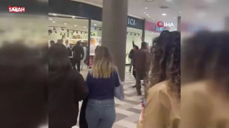Polis AVM havalandırmasında kuyumcu hırsızını aradı | Video