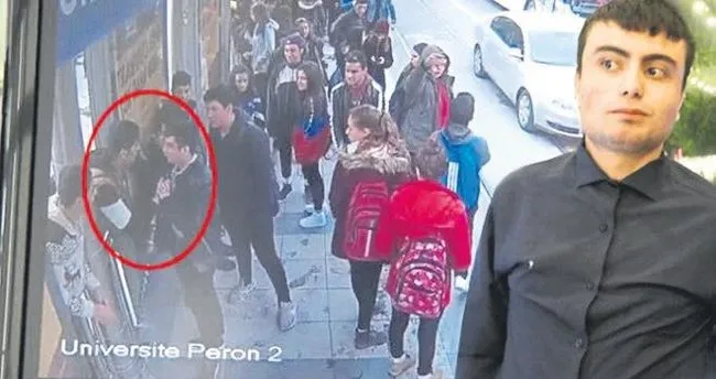 Engellı gencı, tramvay durağında dövdüler
