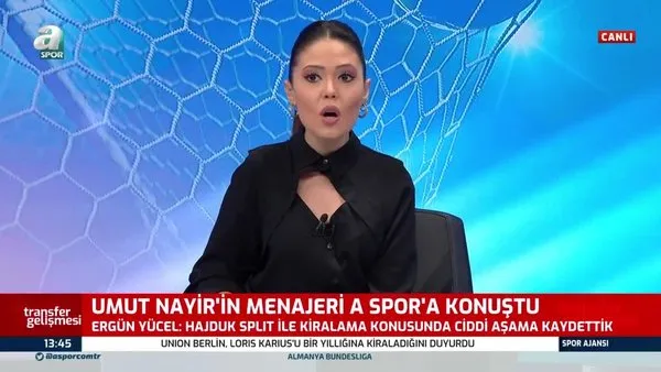 Beşiktaşı Umut Nayir'in menajeri Ergün Yücel anlaştıkları takımı açıkladı!