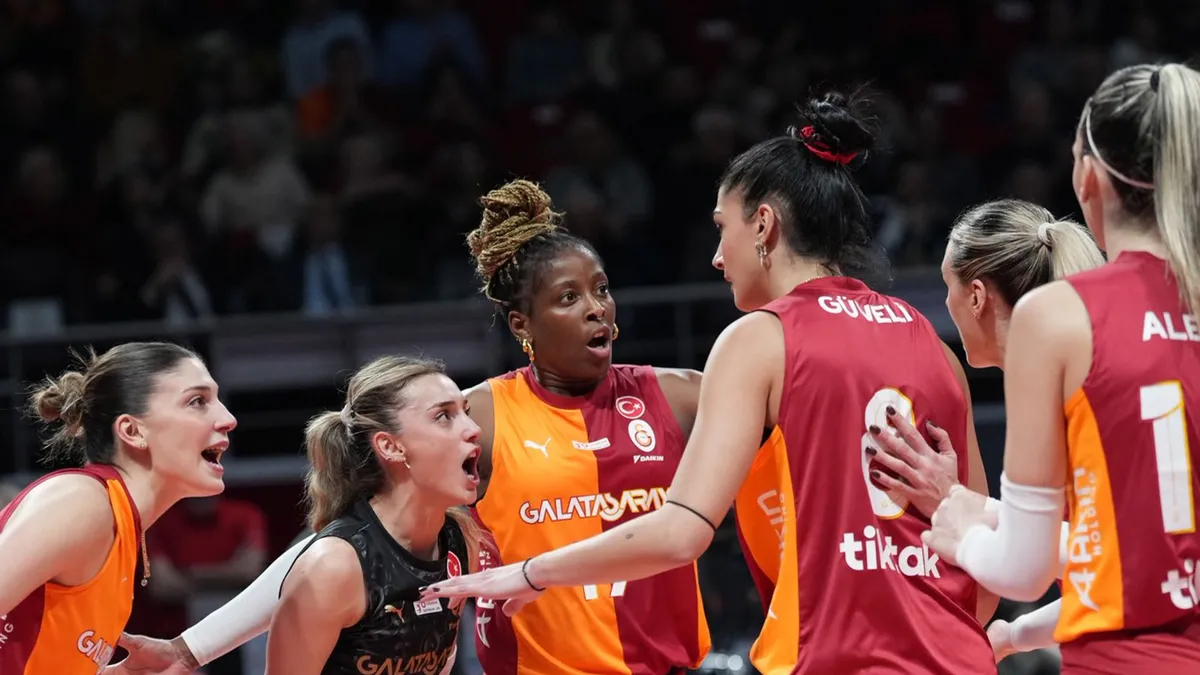 Galatasaray Daikin, CEV Kupası'nda yarı finale çıktı!