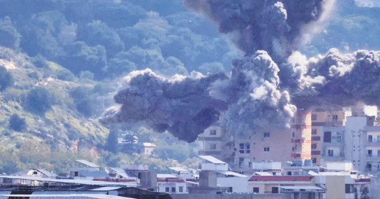 Lübnan’a 10 dakikada 100 saldırı