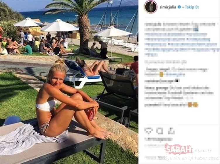 Kadın futbolcu sosyal medyayı salladı!