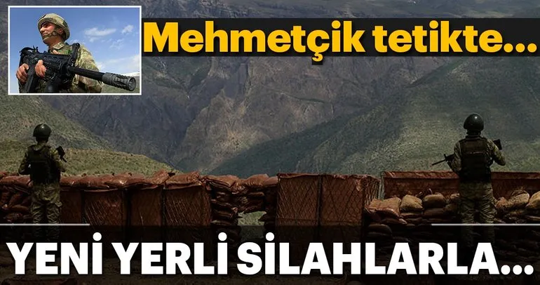 Mehmetçik milli silahlarla teröre geçit vermiyor