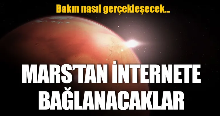 Mars’a internet bağlantısı sağlayacak
