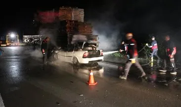Amasya’da korkunç kaza! Otomobil tıra saplandı: 1 kişi hayatını kaybetti