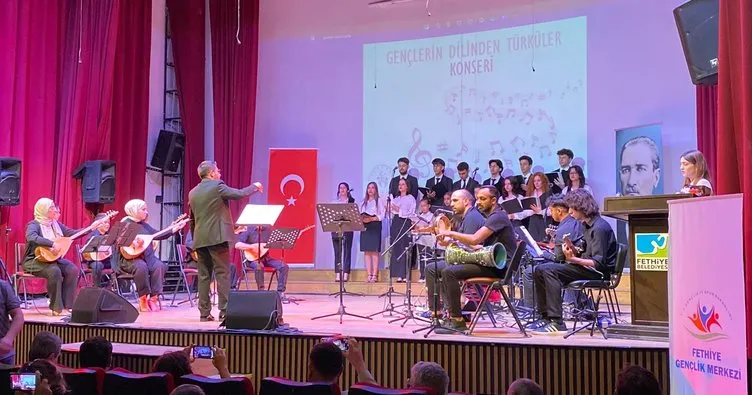 Fethiye’de “Gençlerin Dilinden Türküler” konseri düzenlendi