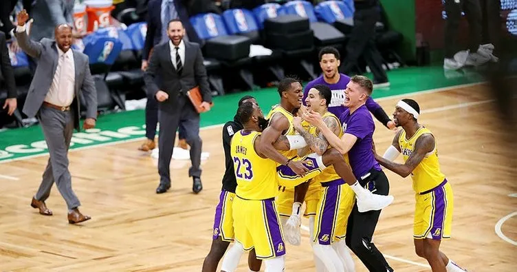 Los Angeles Lakers son saniyede kazandı