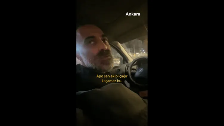 Ankara’da Martı TAG sürücüsü taksiciler tarafından darp edildi: Ölürsün lan burada, sen kafayı mı yedin?