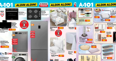 YENİ HAFTA YENİ İNDİRİMLER! 10 Temmuz A101 aktüel ürünler kataloğunda neler var? Çekme karavan geliyor!