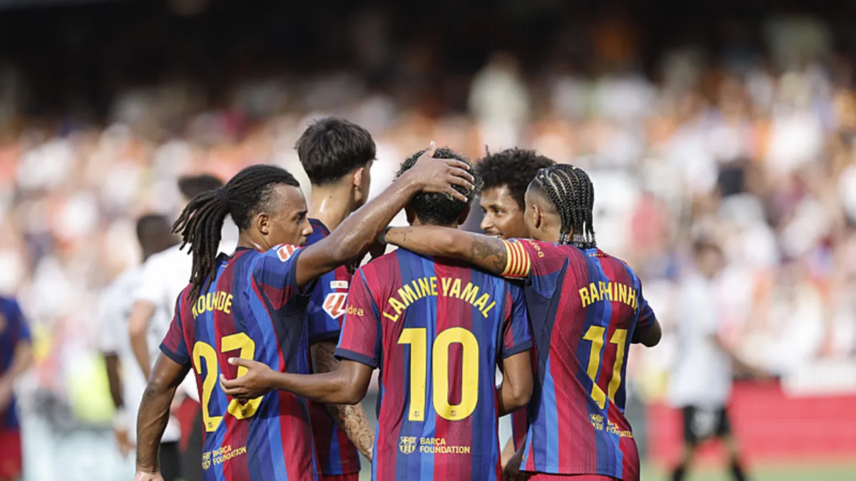 Barcelona, Valencia deplasmanında farklı kazandı