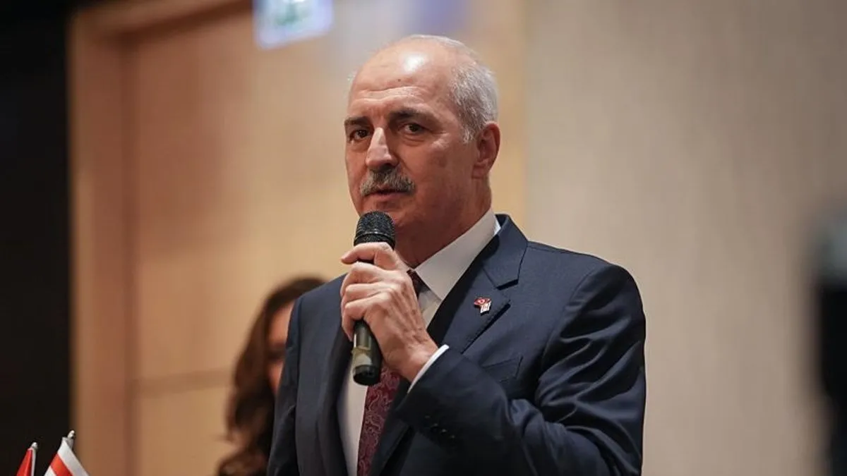 TBMM Başkanı Kurtulmuş: Kıbrıs'ta başka hiçbir seçenek kalmadı
