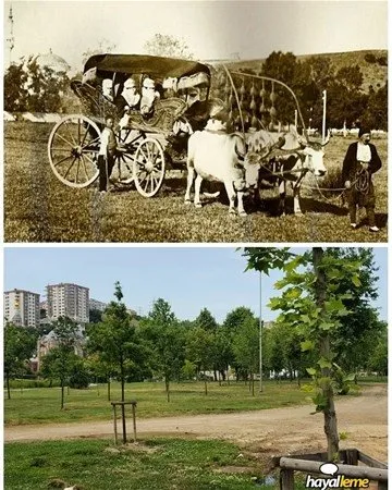 Şimdi İstanbul'un en işlek caddesi! İşte ilk kez göreceğiniz Eski İstanbul fotoğrafları