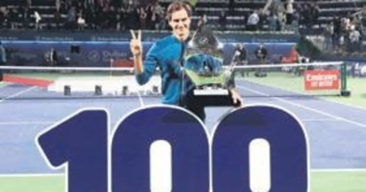 Federer’in gülen 100’ü