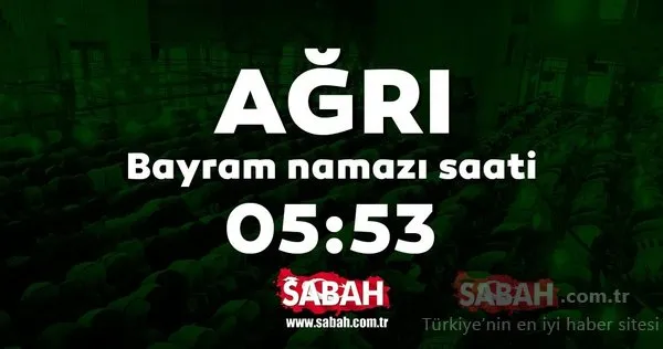 Bayram namazı saat kaçta kılınacak? Diyanet İşleri Başkanlığı 2019 İstanbul Ankara İzmir ve il il Kurban Bayram namazı saati