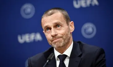 UEFA Başkanı Ceferin: Liglerin tamamlanması...
