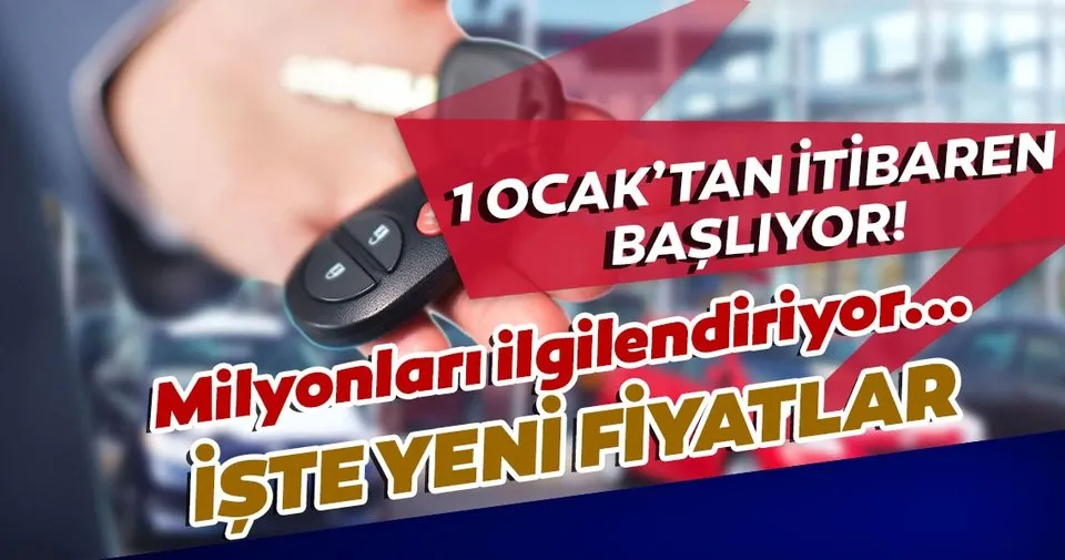 Son dakika: Milyonları ilgilendiriyor! 1 Ocaktan itibaren başlıyor! İşte 2020 Pasaport, ehliyet, MTV fiyatları…