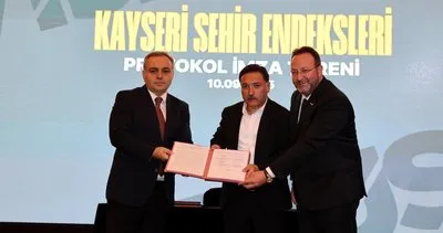 Kayseri’nin geleceğini şekillendirecek proje! Şehir Endeksleri Protokolü imzalandı #kayseri