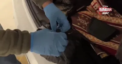 Durdurulan şüpheli araçtan kokain ve skunk çıktı | Video