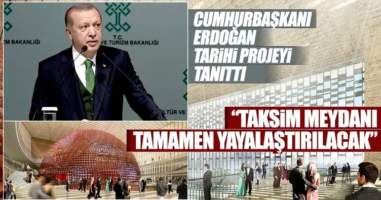 Son dakika: Cumhurbaşkanı Erdoğan, Yeni AKM binasını tanıttı