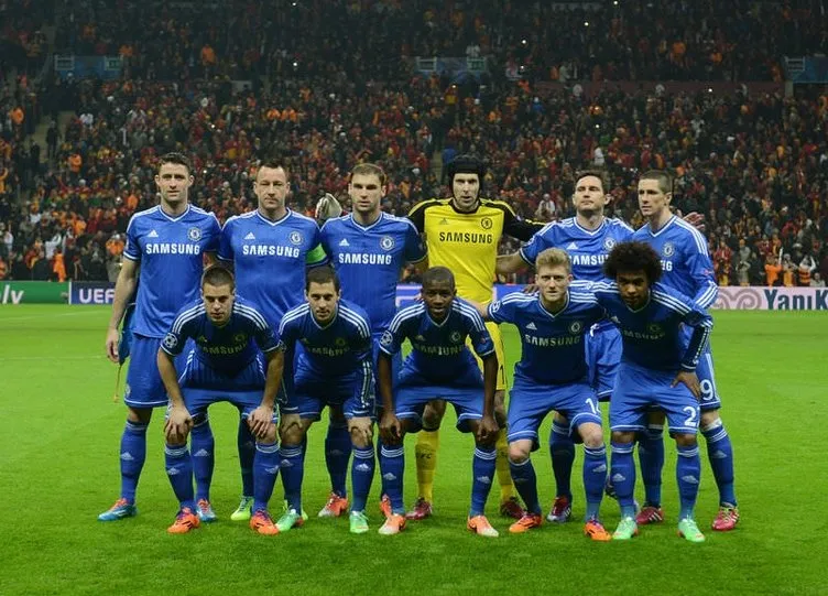 Galatasaray - Chelsea maçından kareler