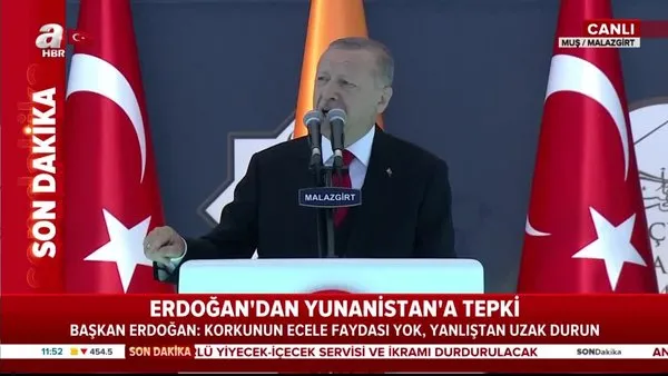 SON DAKİKA HABERİ... Cumhurbaşkanı Erdoğan'dan Malazgirt Zaferinin 949. yılı kutlama töreninde önemli açıklamalar | Video