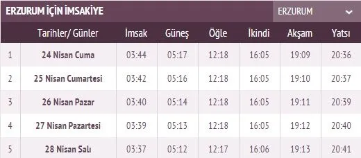 Ramazan İmsakiye yayınlandı! 2020 İstanbul sahur imsak vakti saat kaçta ve ilk oruç ne zaman? İstanbul, Ankara sahur saati ve il il iftar saatleri
