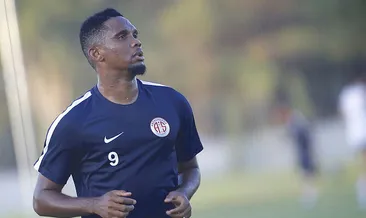 Antalyaspor’da Eto’o sahada!