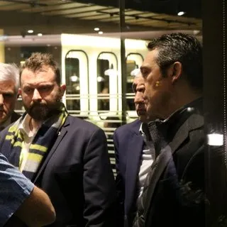 Ali Koç ve yöneticiler Soner Ergen için hastaneye akın etti