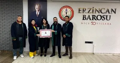 Erzincan Barosu bünyesine 6 yeni avukat daha kattı