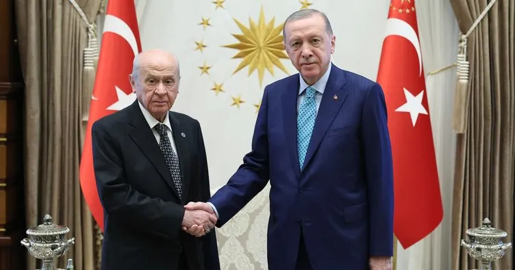 Son dakika: Başkan Erdoğan Bahçeliyi kabul etti