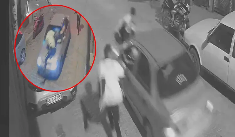 SON DAKİKA… İzmir’de akılalmaz olay! Dur ihtarına uymadı trafik polisi Recep Ersoy’u aracın kaputunda 300 metre sürükledi!