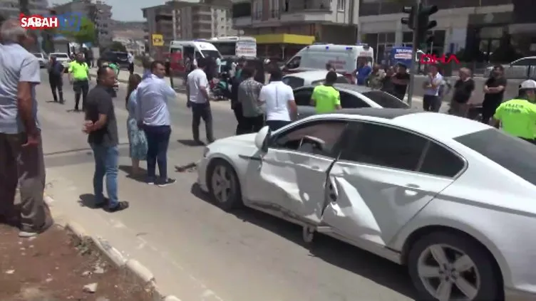 Kilis’te zincirleme kaza: 3 yaralı