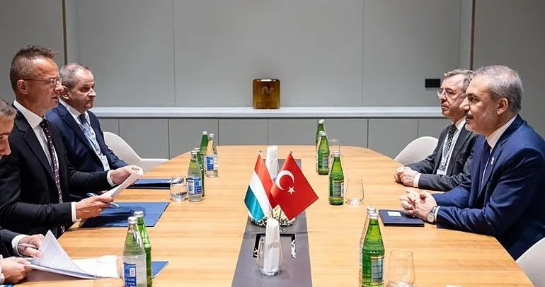 Bakan Fidan, Macaristan Dışişleri Bakanı Szijjarto ile bir araya geldi