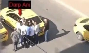Gaziantep'te taksicilerden müşteri kavgasında meslektaşlarına meydan dayağı #gaziantep