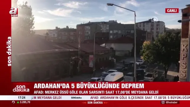 Son dakika: Ardahan'da deprem! Kars ve Erzurum'da da hissedildi | Video