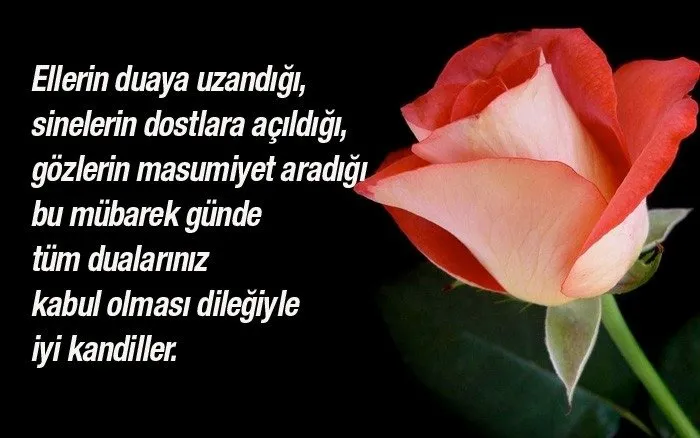 regaip kandili kutlama mesajlari 2018