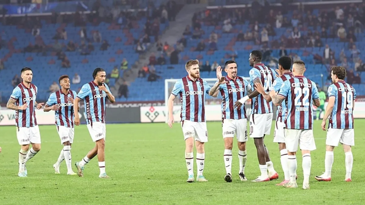 Trabzonspor'dan doludizgin galibiyet! Onuachu'dan dev performans....