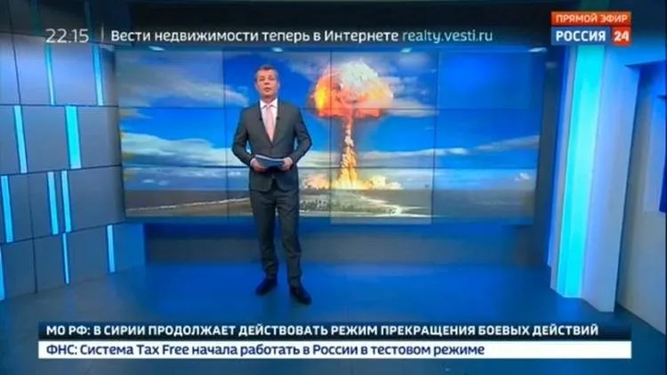 Rus devlet televizyonundan flaş uyarı! Spiker öyle bir şey söyledi ki